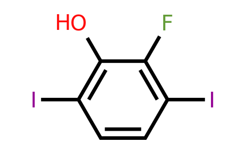 1806347-73-8 | 3,6-Diiodo-2-fluorophenol