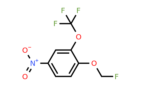 1806347-77-2 | 1-Fluoromethoxy-4-nitro-2-(trifluoromethoxy)benzene