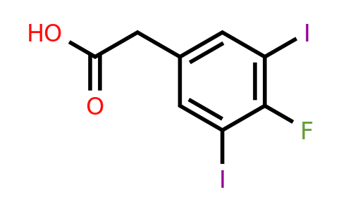 1806347-79-4 | 3,5-Diiodo-4-fluorophenylacetic acid