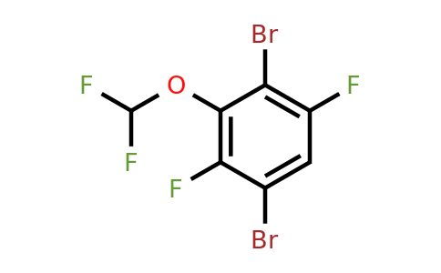 1806347-91-0 | 1,4-Dibromo-2,5-difluoro-3-(difluoromethoxy)benzene