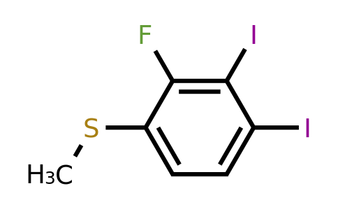 1806348-01-5 | 3,4-Diiodo-2-fluorothioanisole