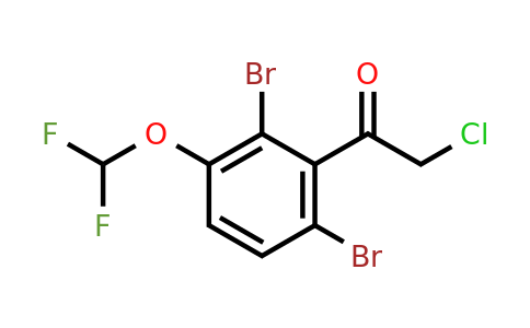 1806348-21-9 | 2',6'-Dibromo-3'-(difluoromethoxy)phenacyl chloride