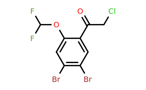 1806348-27-5 | 4',5'-Dibromo-2'-(difluoromethoxy)phenacyl chloride