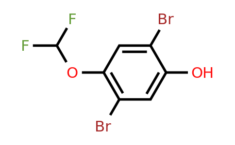 1806348-42-4 | 2,5-Dibromo-4-(difluoromethoxy)phenol