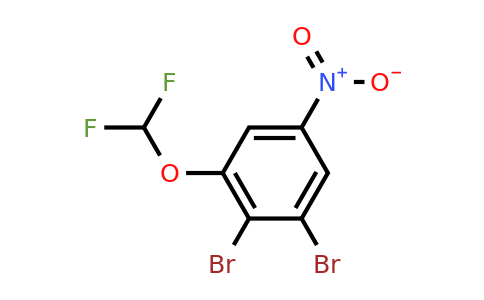 1806348-58-2 | 1,2-Dibromo-3-difluoromethoxy-5-nitrobenzene
