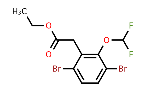 1806348-64-0 | Ethyl 3,6-dibromo-2-(difluoromethoxy)phenylacetate