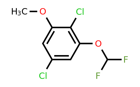 1806348-66-2 | 2,5-Dichloro-3-(difluoromethoxy)anisole