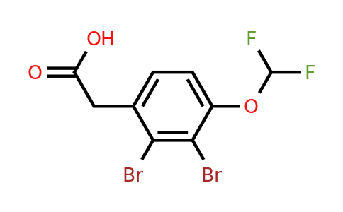 1806348-71-9 | 2,3-Dibromo-4-(difluoromethoxy)phenylacetic acid