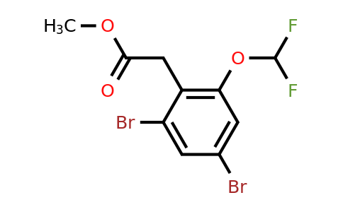 1806348-83-3 | Methyl 2,4-dibromo-6-(difluoromethoxy)phenylacetate