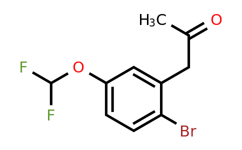 1806348-84-4 | 1-(2-Bromo-5-(difluoromethoxy)phenyl)propan-2-one
