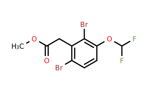 1806348-91-3 | Methyl 2,6-dibromo-3-(difluoromethoxy)phenylacetate