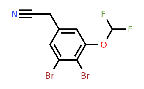 1806348-94-6 | 3,4-Dibromo-5-(difluoromethoxy)phenylacetonitrile