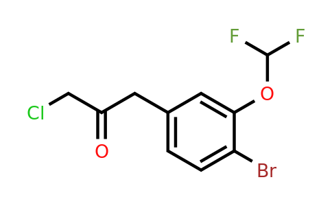 1806348-95-7 | 1-(4-Bromo-3-(difluoromethoxy)phenyl)-3-chloropropan-2-one