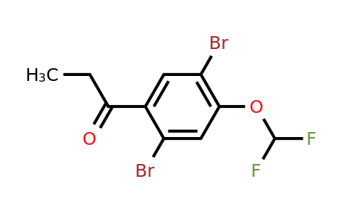 1806349-05-2 | 2',5'-Dibromo-4'-(difluoromethoxy)propiophenone