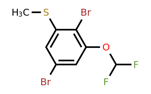 1806349-11-0 | 2,5-Dibromo-3-(difluoromethoxy)thioanisole