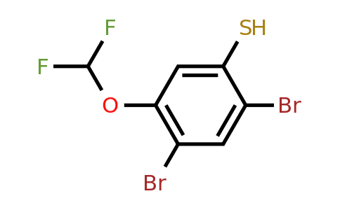 1806349-30-3 | 2,4-Dibromo-5-(difluoromethoxy)thiophenol