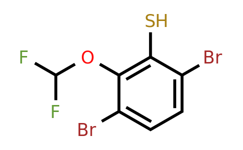 1806349-38-1 | 3,6-Dibromo-2-(difluoromethoxy)thiophenol