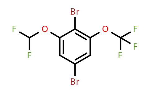 1806349-71-2 | 1,4-Dibromo-2-difluoromethoxy-6-(trifluoromethoxy)benzene
