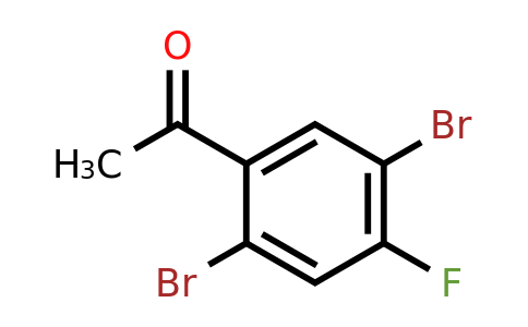 1806349-76-7 | 2',5'-Dibromo-4'-fluoroacetophenone