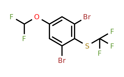 1806349-78-9 | 1,3-Dibromo-5-difluoromethoxy-2-(trifluoromethylthio)benzene