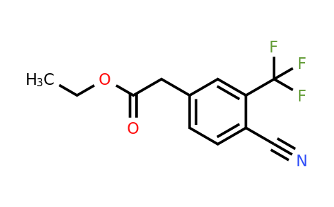 1806349-82-5 | Ethyl 4-cyano-3-(trifluoromethyl)phenylacetate