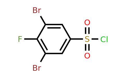 1806349-89-2 | 3,5-Dibromo-4-fluorobenzenesulfonyl chloride