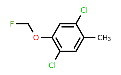 1806350-03-7 | 2,5-Dichloro-4-(fluoromethoxy)toluene