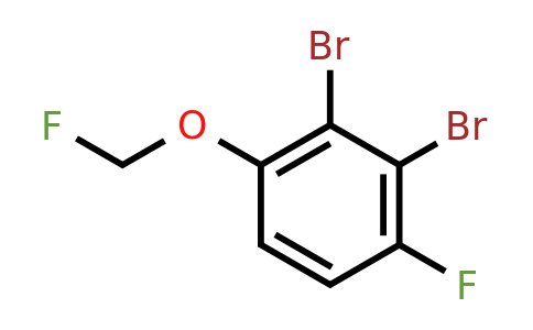 1806350-43-5 | 1,2-Dibromo-3-fluoro-6-(fluoromethoxy)benzene