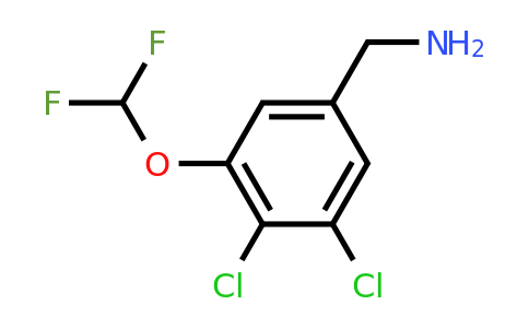 1806350-45-7 | 3,4-Dichloro-5-(difluoromethoxy)benzylamine