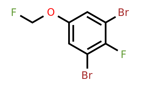 1806350-49-1 | 1,3-Dibromo-2-fluoro-5-(fluoromethoxy)benzene