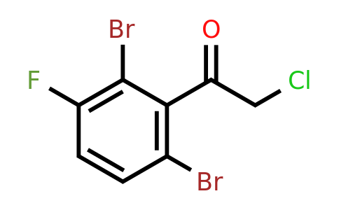 1806350-90-2 | 2',6'-Dibromo-3'-fluorophenacyl chloride