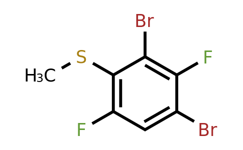 1806350-98-0 | 2,4-Dibromo-3,6-difluorothioanisole