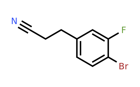 1806351-38-1 | 4-Bromo-3-fluorophenylpropanenitrile