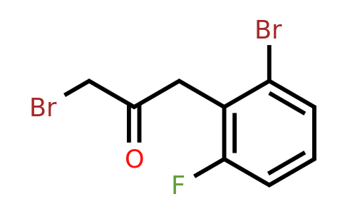 1806351-63-2 | 1-Bromo-3-(2-bromo-6-fluorophenyl)propan-2-one