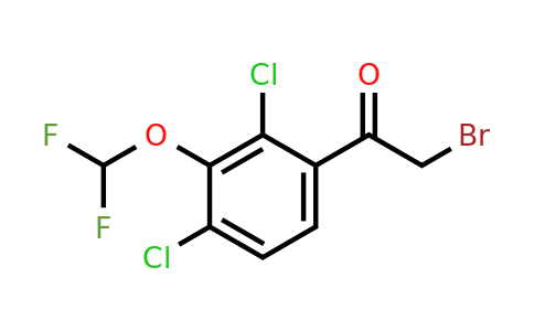 1806351-74-5 | 2',4'-Dichloro-3'-(difluoromethoxy)phenacyl bromide