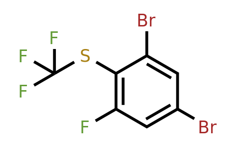 1806351-89-2 | 1,5-Dibromo-3-fluoro-2-(trifluoromethylthio)benzene