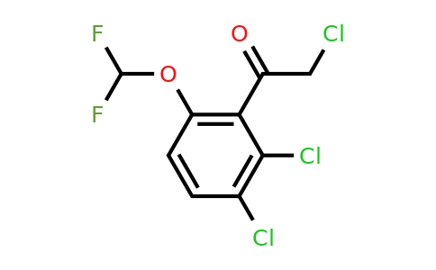 1806351-95-0 | 2',3'-Dichloro-6'-(difluoromethoxy)phenacyl chloride