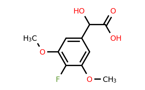 1806352-32-8 | 3,5-Dimethoxy-4-fluoromandelic acid