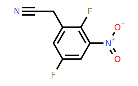 1806352-38-4 | 2,5-Difluoro-3-nitrophenylacetonitrile