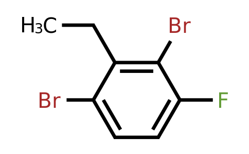 1806352-46-4 | 1,3-Dibromo-2-ethyl-4-fluorobenzene