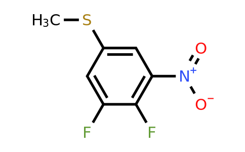 1806352-53-3 | 3,4-Difluoro-5-nitrothioanisole