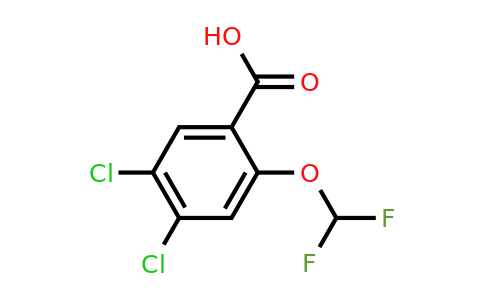 1806352-66-8 | 4,5-Dichloro-2-(difluoromethoxy)benzoic acid