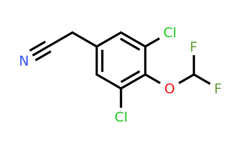 1806352-91-9 | 3,5-Dichloro-4-(difluoromethoxy)phenylacetonitrile
