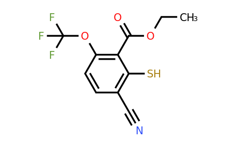 1806353-02-5 | Ethyl 3-cyano-2-mercapto-6-(trifluoromethoxy)benzoate