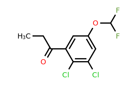 1806353-03-6 | 2',3'-Dichloro-5'-(difluoromethoxy)propiophenone