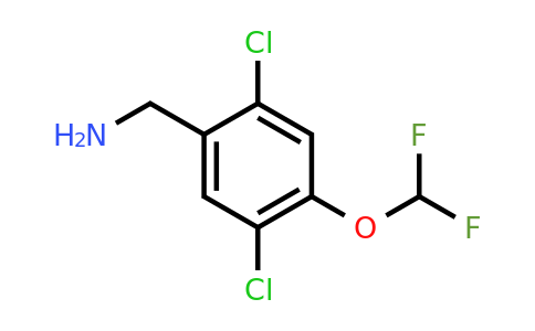 1806353-12-7 | 2,5-Dichloro-4-(difluoromethoxy)benzylamine