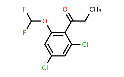 1806353-13-8 | 2',4'-Dichloro-6'-(difluoromethoxy)propiophenone