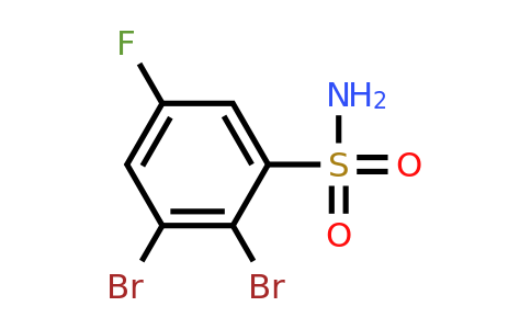 1806353-17-2 | 2,3-Dibromo-5-fluorobenzenesulfonamide