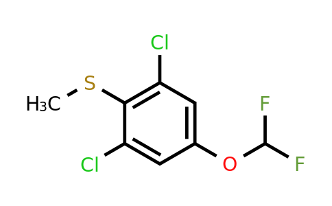 1806353-44-5 | 2,6-Dichloro-4-(difluoromethoxy)thioanisole