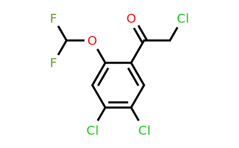 1806353-63-8 | 4',5'-Dichloro-2'-(difluoromethoxy)phenacyl chloride
